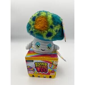 Living On The Veg Jeremy #5 Jeremy mushroom plush toy by Russ NWT